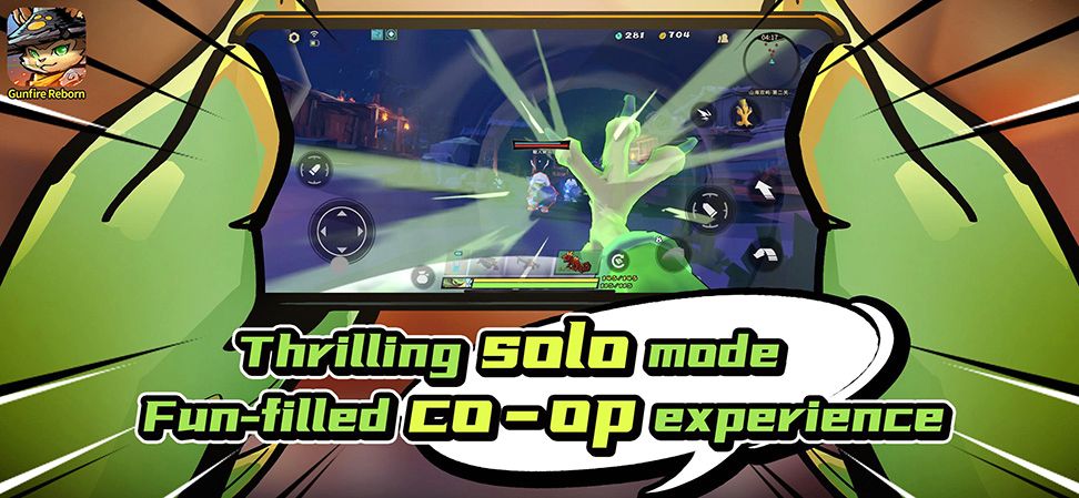 Thrilling solo mode Fun-filled co-op experience