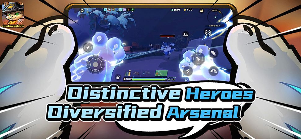 Oistinctive Heroes Oiversified Arsenal