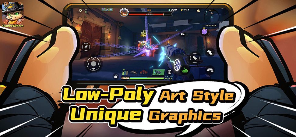 Low-Poly Art Style Unique Graphics